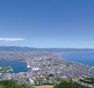 函館山からの景色（イメージ）
