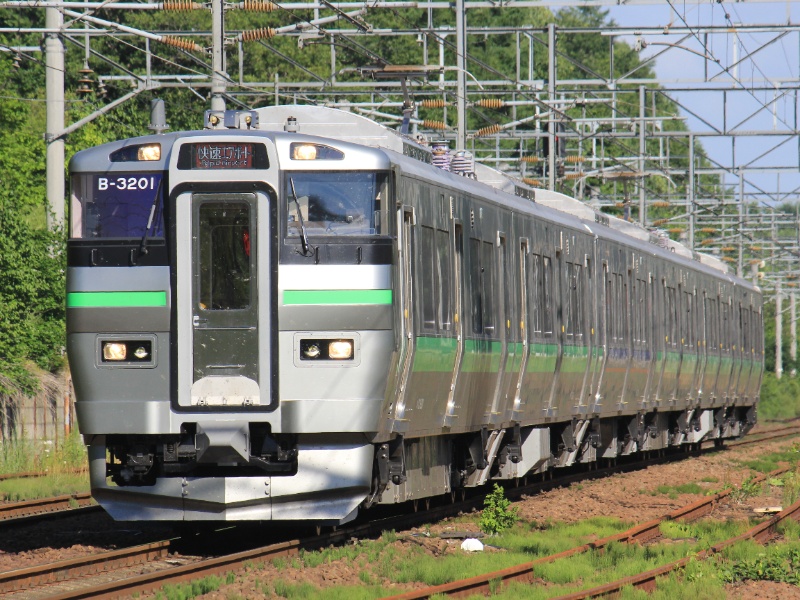 札幌・小樽JRパス付・電車