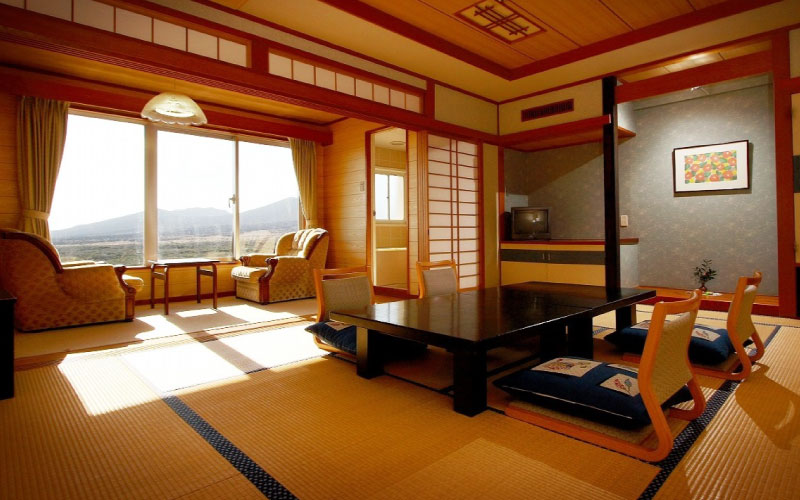 大島温泉ホテルの客室