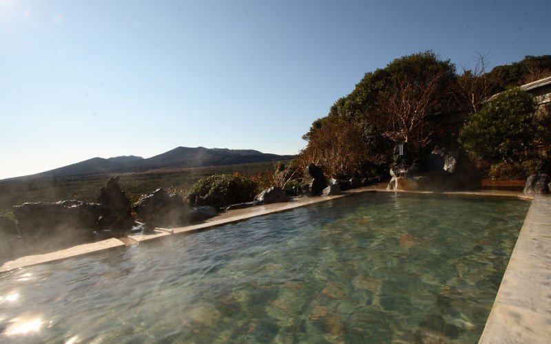大島温泉ホテルの露天風呂